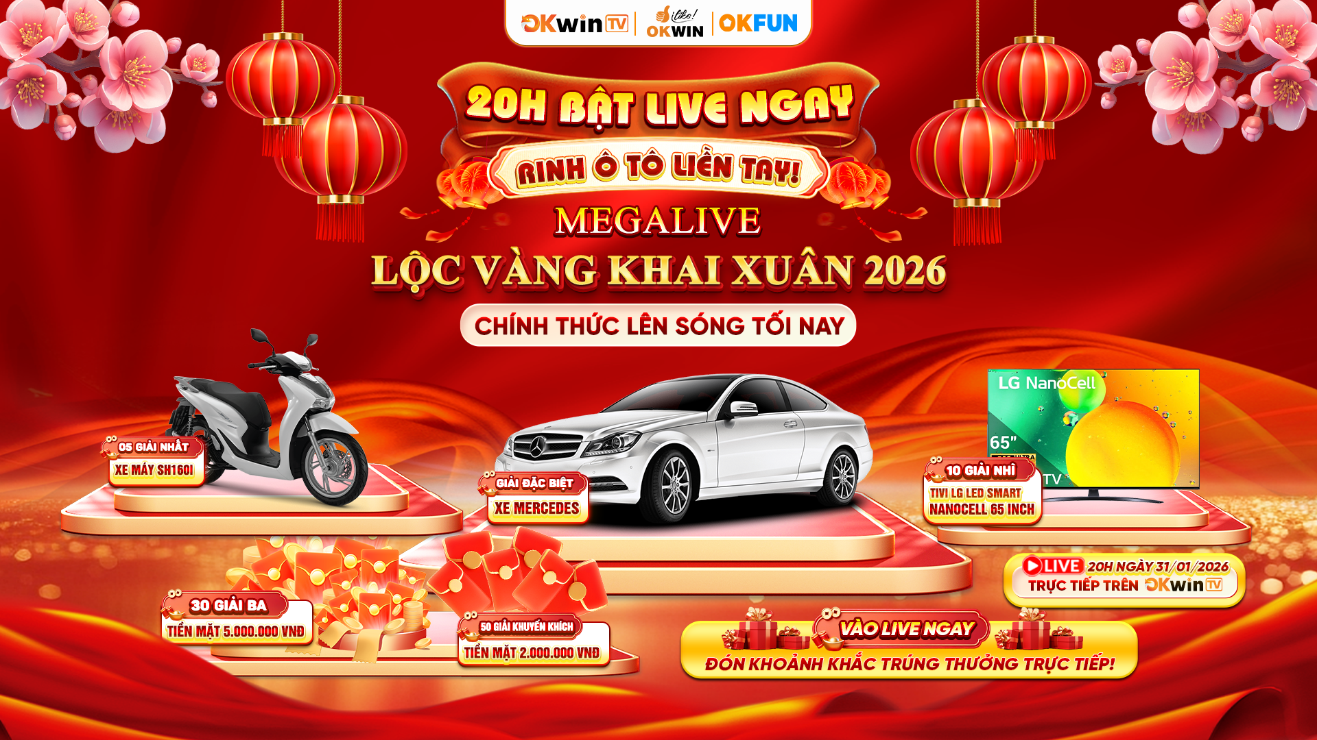 MEGALIVE - LỘC VÀNG KHAI XUÂN 2026